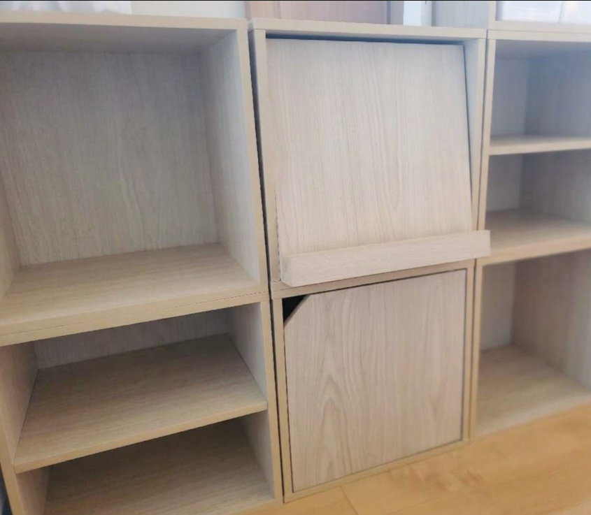 キューブボックス収納の使い方|自由に組み合わせてリビングがスッキリ